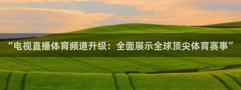 “电视直播体育频道升级：全面展示全球顶尖体育赛事”